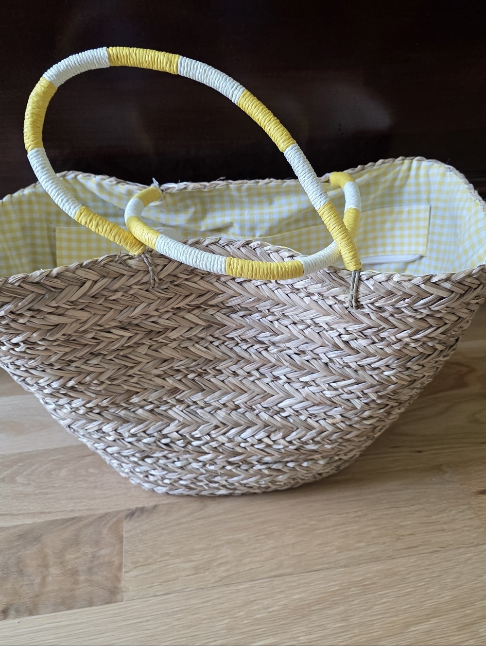 Shiraleah Citrina Straw Tote with Summer Fruit-NWT - Picture 8 of 8